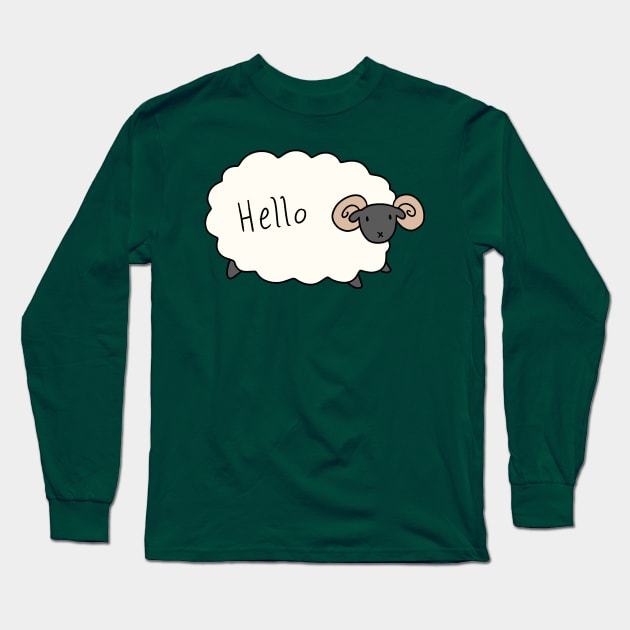 Hello Ram Long Sleeve T-Shirt by saradaboru